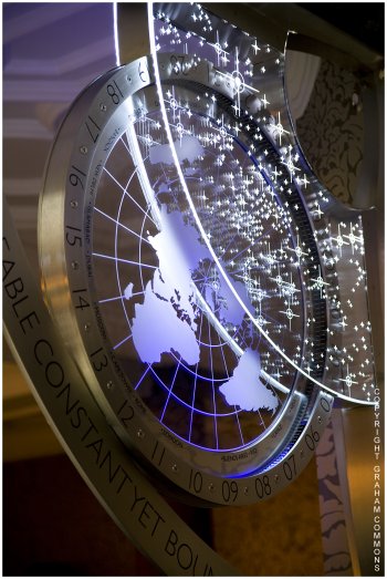 Clock uses DYMAX 429 UV adhesive