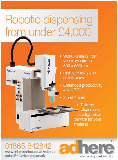 Robotic dispensing from under £4,000