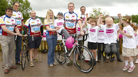 Supporting children’s cancer charity