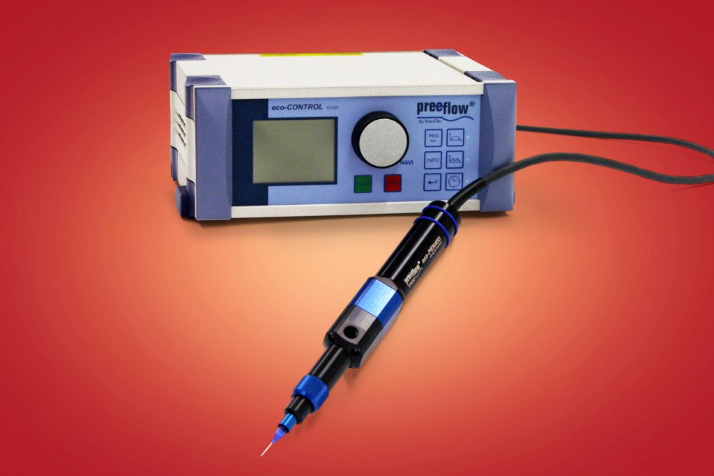 Precision dispensing valve is easy to automate