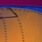 Applying Dymax Speedmask to a turbine blade