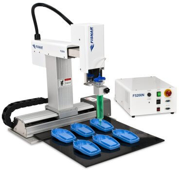 F5200N benchtop gantry dispensing robot
