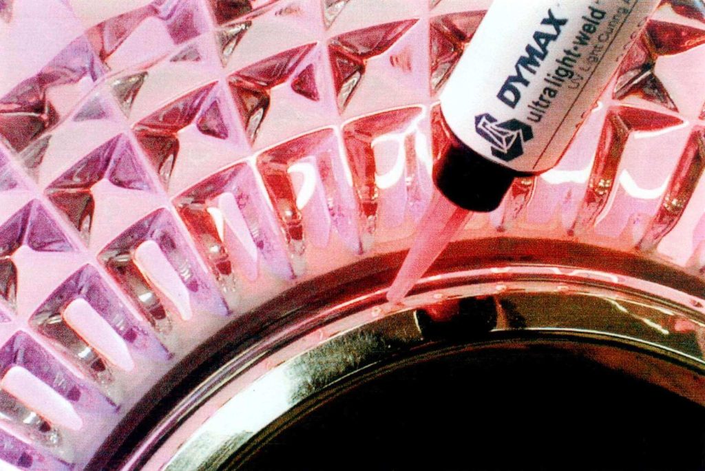 UV & LED curing glass/glass and glass/metal adhesive