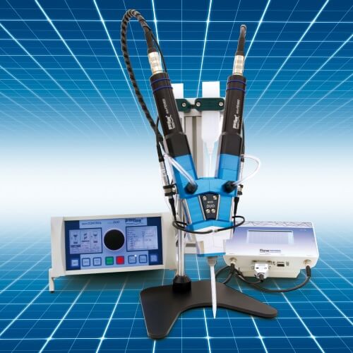 preeflow eco-duo600 from Intertronics for the metering and mixing of two component materials