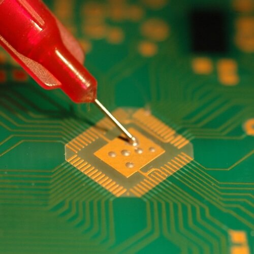 Conductive adhesive bonding