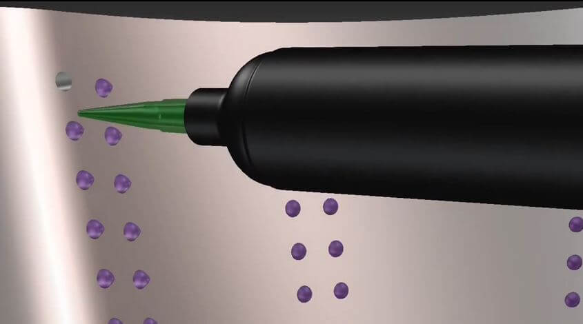 SpeedMask masking resins for turbine blade plasma treatment