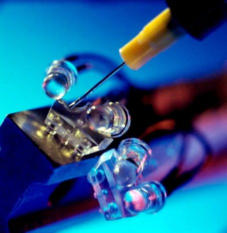 Diode Bonding with Dymax OP Optical Adhesives