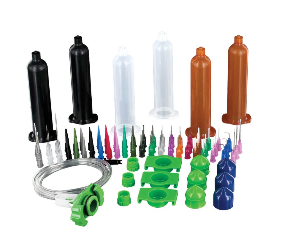QuantX™ dispensing components compete with other leading brands