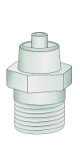 Fisnar dispensing cartridges tip adapter white