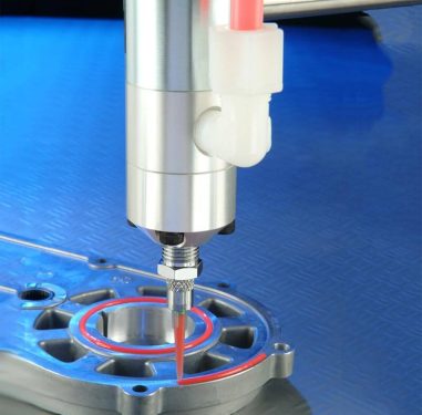 FIS 790HPNM High pressure dispensing valve to dispense high viscosity materials