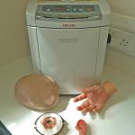 THINKY ARE-250 planetary mixer for prosthetics