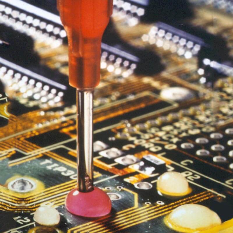 UV/Visible light cure temporary mask for electronics