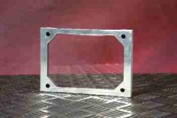 IUV 250 UV Curing Flood Lamp clear UV-A glass filter