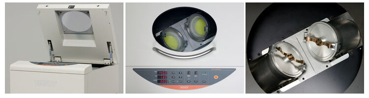 Centrifugal THINKY twin mixer with 1 litre capacity