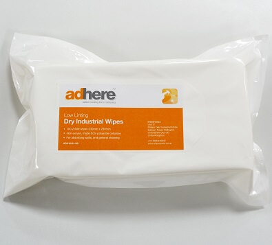 ADH1616 Low linting dry wipes for industrial cleaning
