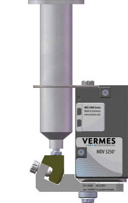 VERMES MDV 3250+ microdispensing jetting valve illustration