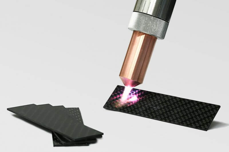 Plasma surface treatment for bonding composites