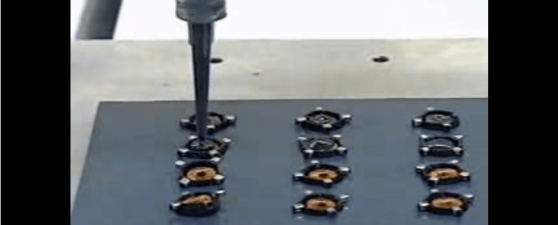 Encapsulant on a robot