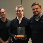 Intertronics technical team with Award for Excellence