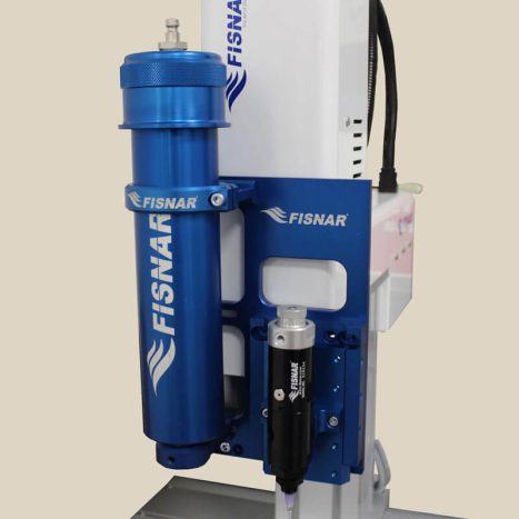 Fisnar CR300 cartridge retainer for dispensing