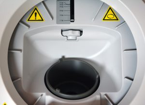 THINKY ARM-310 mixer interior