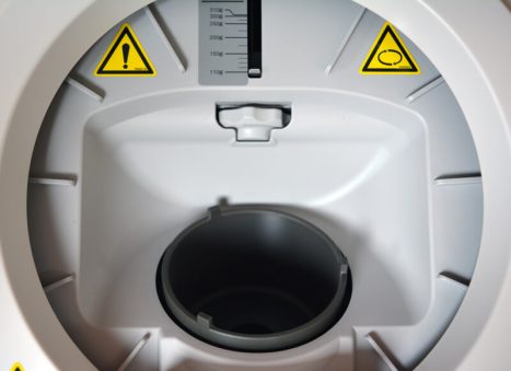 THINKY ARM-310 mixer interior