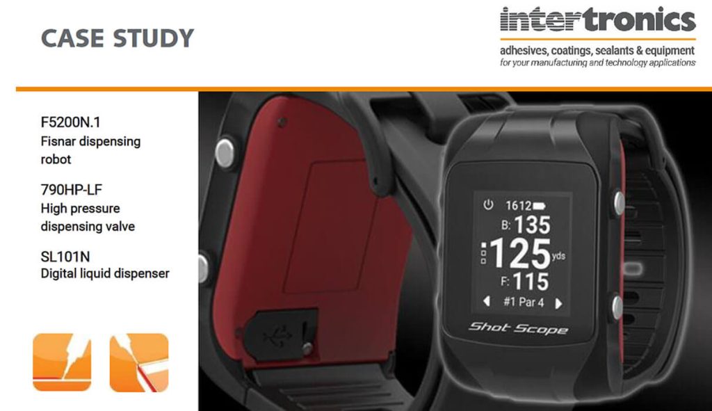 Case study Fisnar F5200N.1 dispensing robot