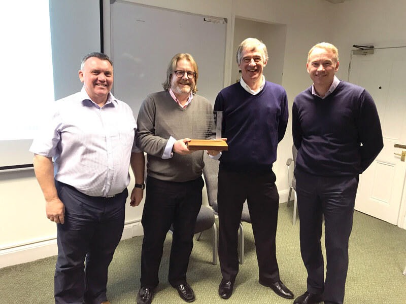 Excellence achieved by our external sales team