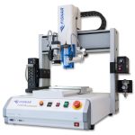 Fisnar Advance robot with CCD camera vision system