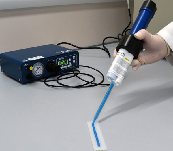 Dispensing Polytec TC422 with DTD50