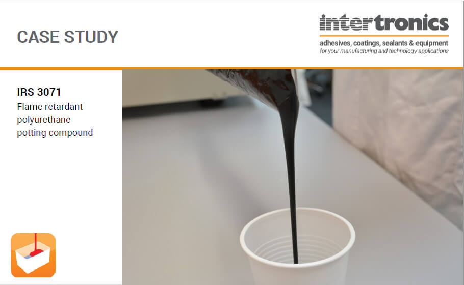 STOPFREEZE IRS 3071 potting compound case study
