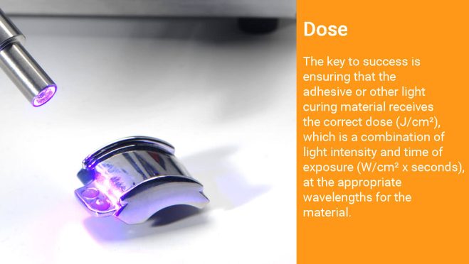 UV Curing Tip Dose