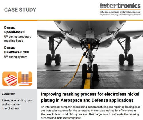 Improving masking process for electroless nickel plating in Aerospace and Defense applications
