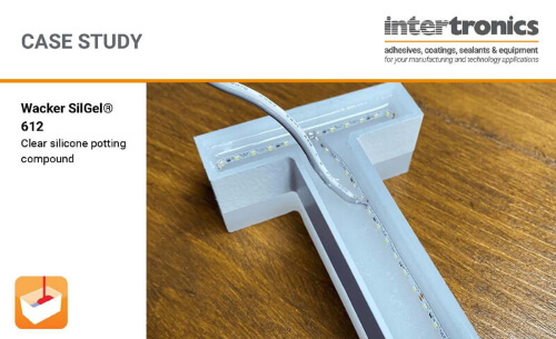 Case study: LED potting with clear silicone gel