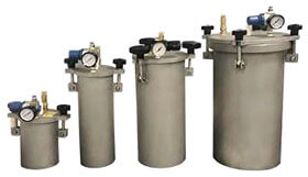 Stainless steel reservoir tank range