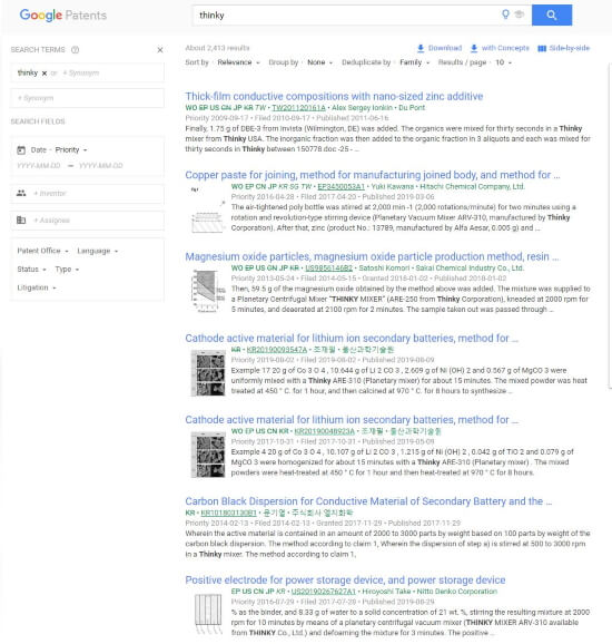 Thinky mixers play important role in materials R&D