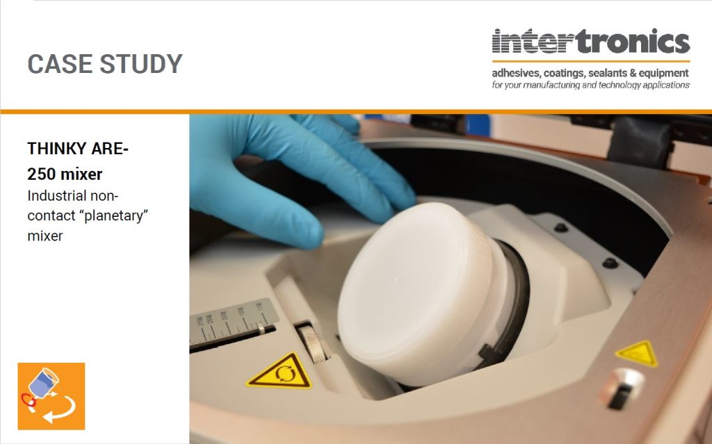 THINKY ARE-250 mixer - Fibre Wall Coating