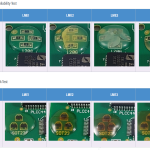 example of light and moisture damage to encapsulants