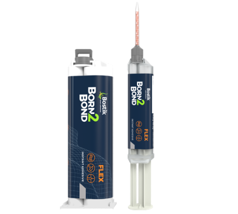 born2bond flex flexible cyanoacrylate adhesive syringes