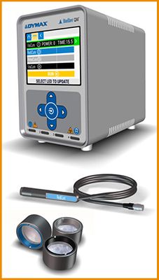 Powerful, compact LED UV spot curing system enables up to four concurrent spot cures with ease and flexibility