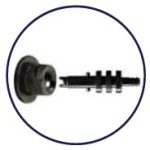 QuantX Black Bayonet Fitting