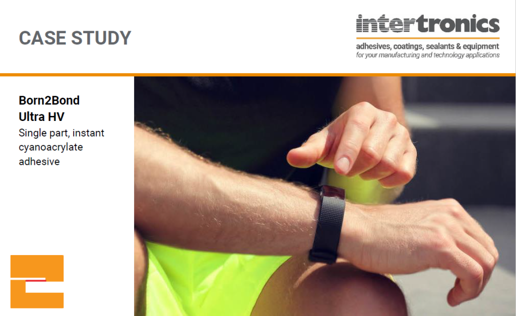 Unsightly blooming eliminated from commercial wearable technology case study front cover