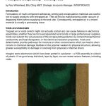 Potting and encapsulating avoiding voids white paper front cover