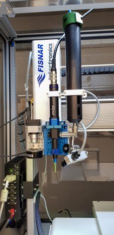 Robot mounted preeflow eco-PEN