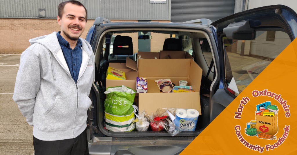 Supporting our local food bank, Christmas 2021