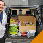 Jimmy's food bank collection 2021