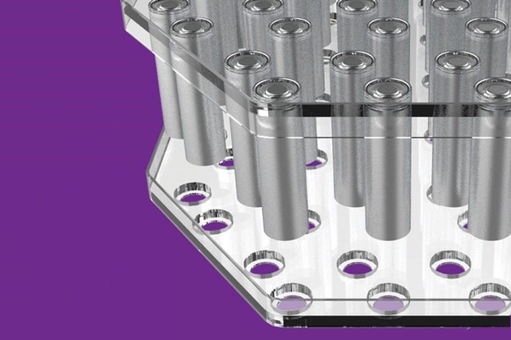 Adhesive for electric vehicle battery potting and bonding