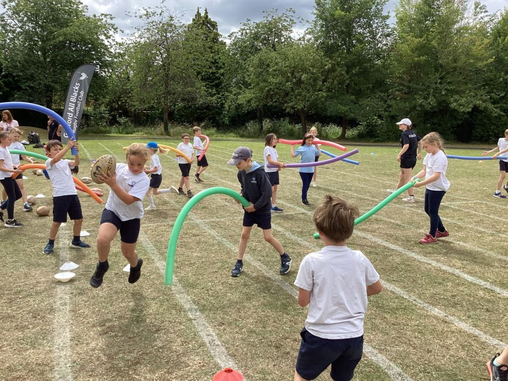 Rugby session sports week Darren