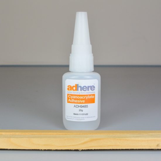 ADH9485 Adhere Cyanoacrylate Adhesive wood bonding application