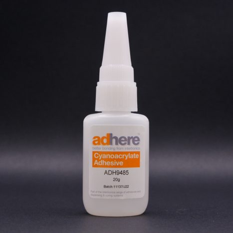 adhere 9485 cyanoacrylate adhesive 20g bottle